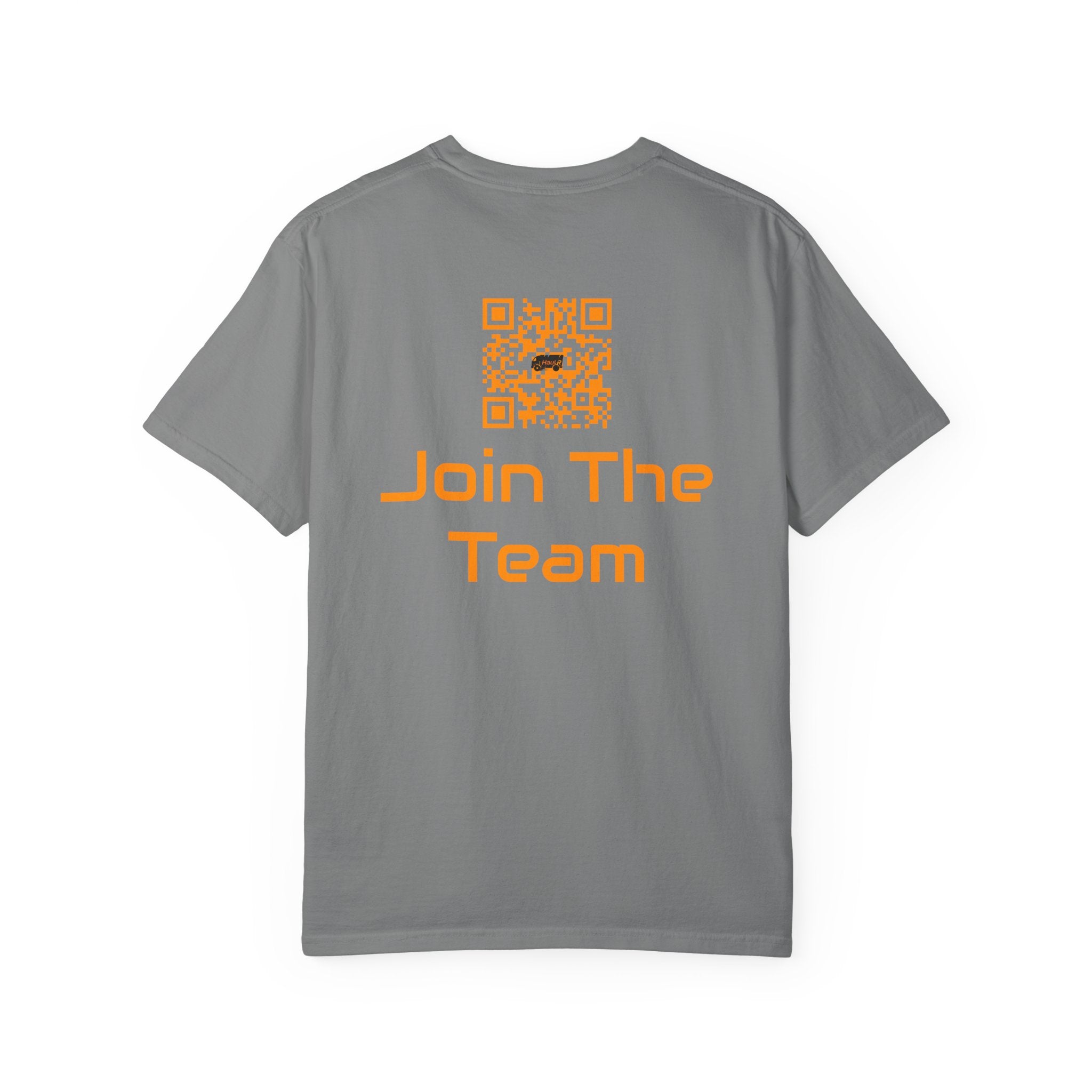 HaulR Logo T-Shirt — "Join the Team" QR Back Tee
