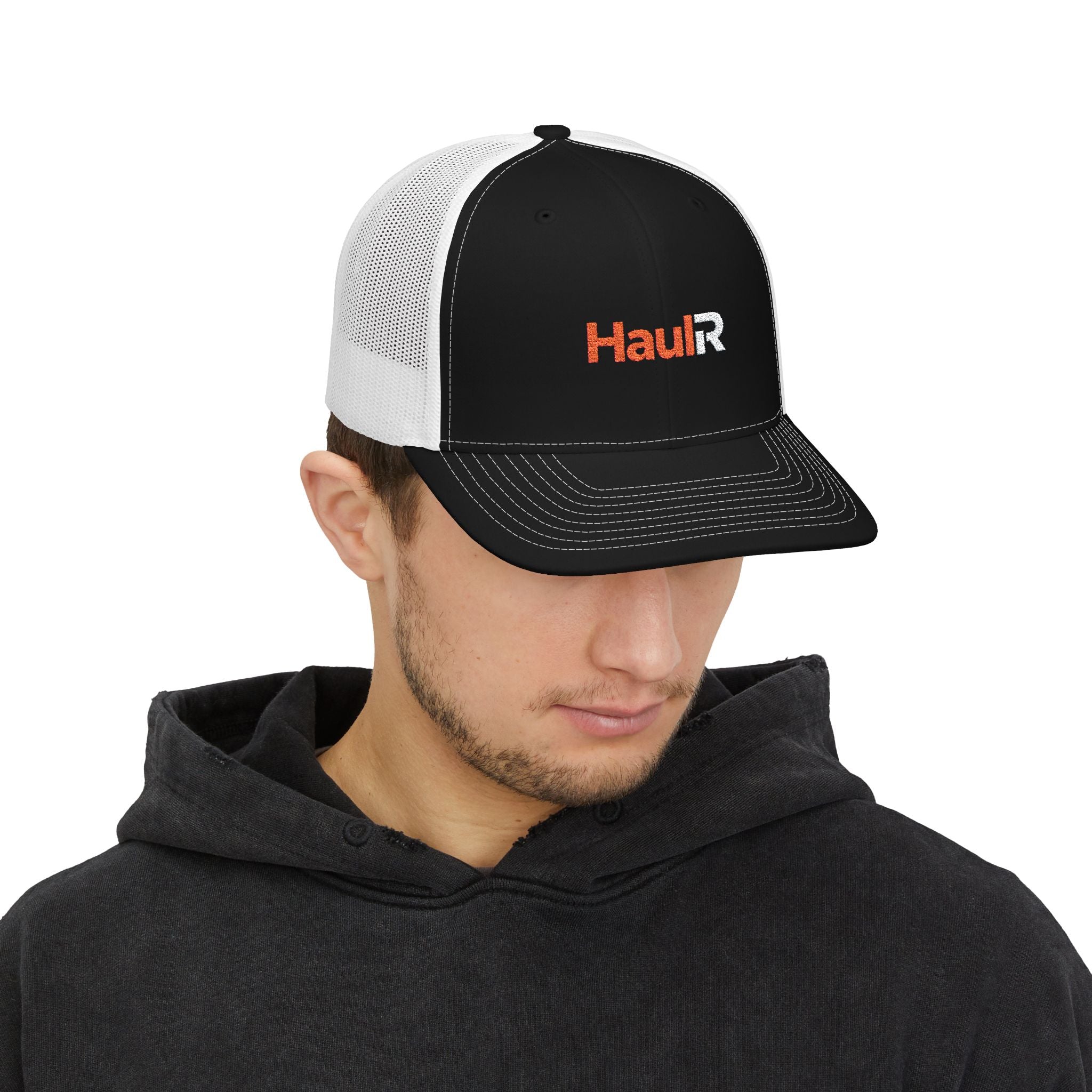Trucker Cap — Embroidered ‘HaulR’ Logo Snapback