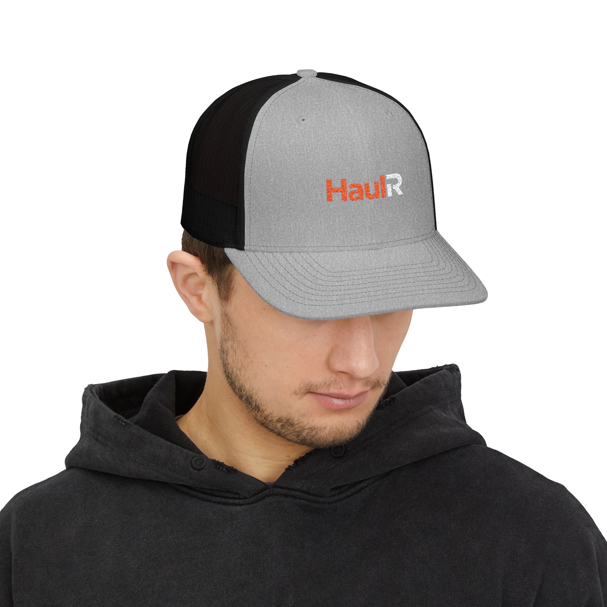 Trucker Cap — Embroidered ‘HaulR’ Logo Snapback