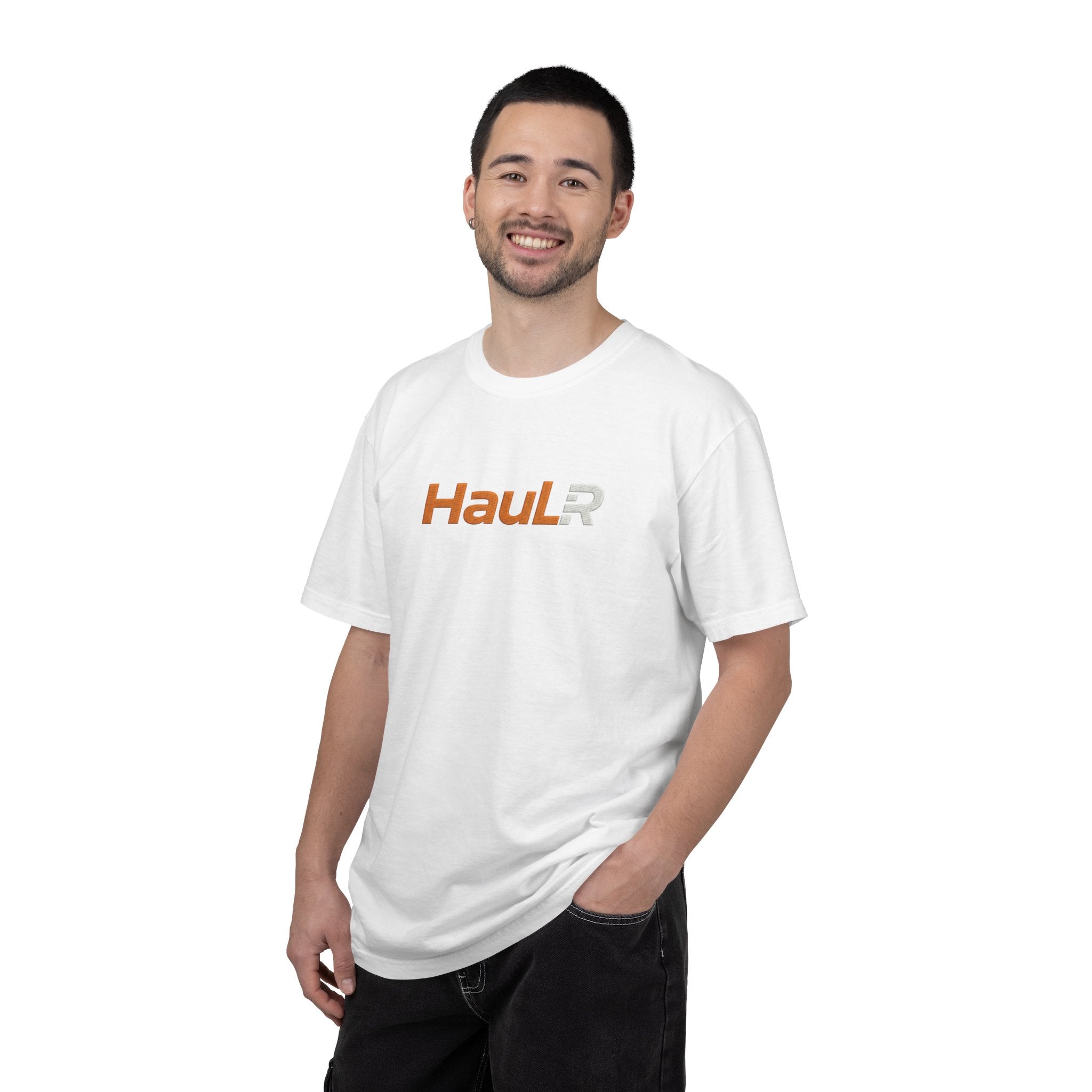 HaulR Logo T-Shirt — "Join the Team" QR Back Tee