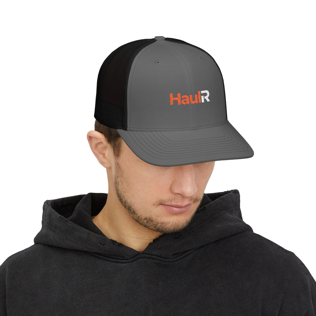 Trucker Cap — Embroidered ‘HaulR’ Logo Snapback
