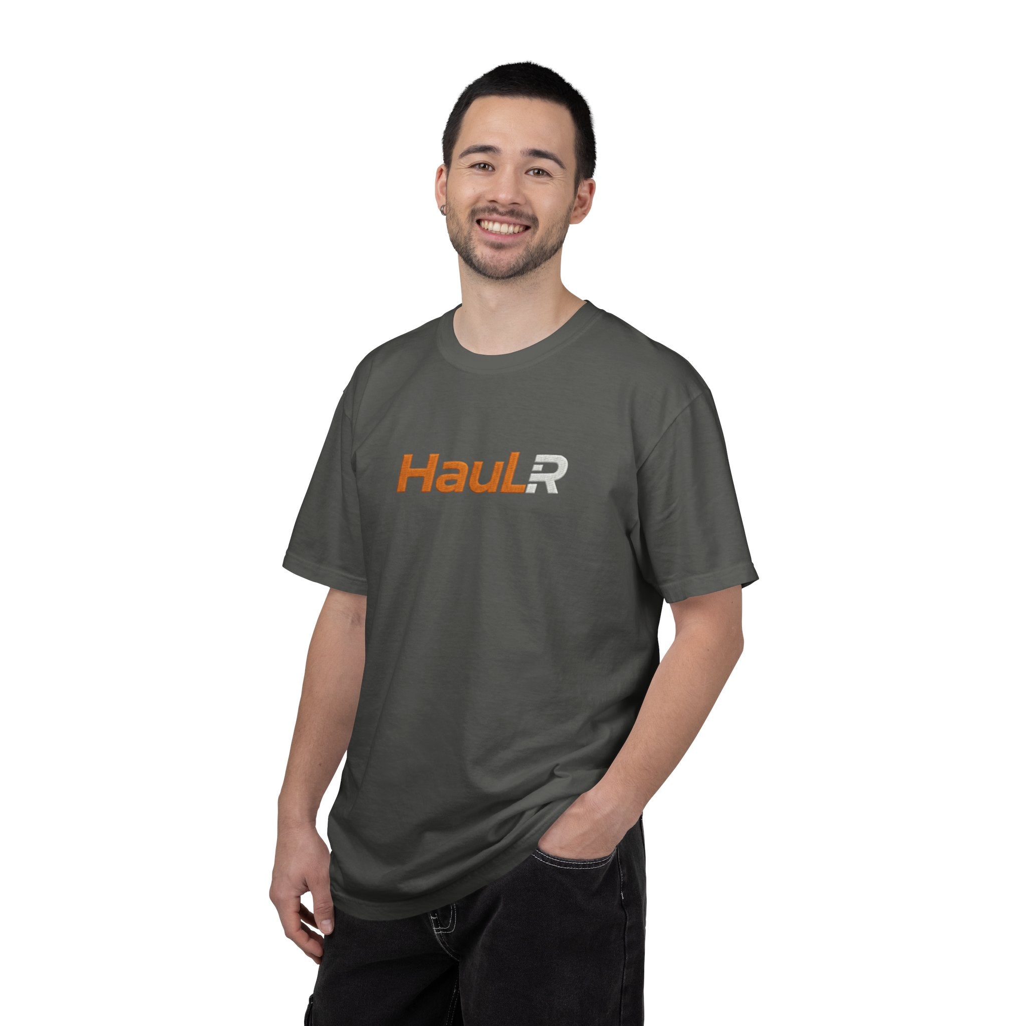 HaulR Logo T-Shirt — "Join the Team" QR Back Tee