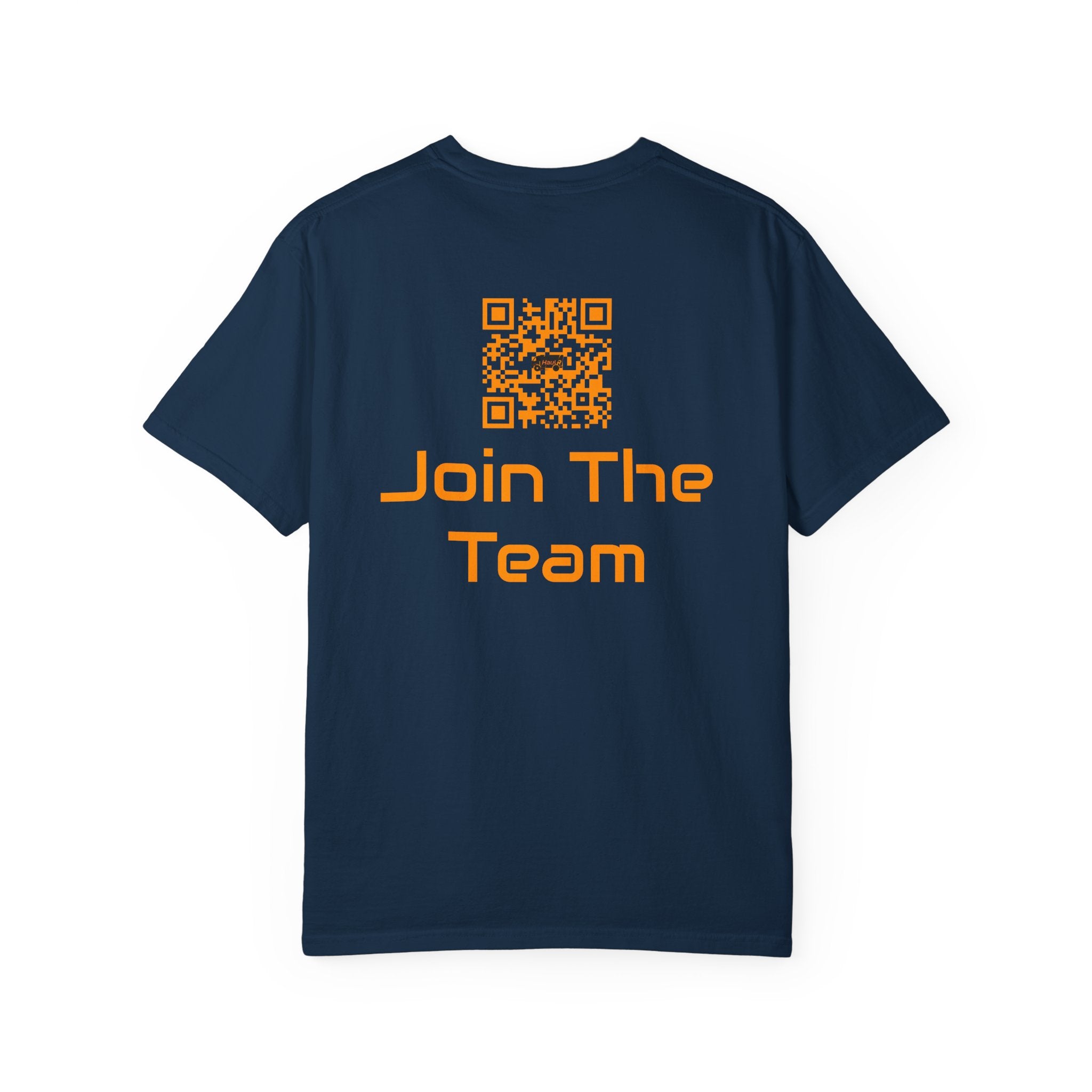 HaulR Logo T-Shirt — "Join the Team" QR Back Tee