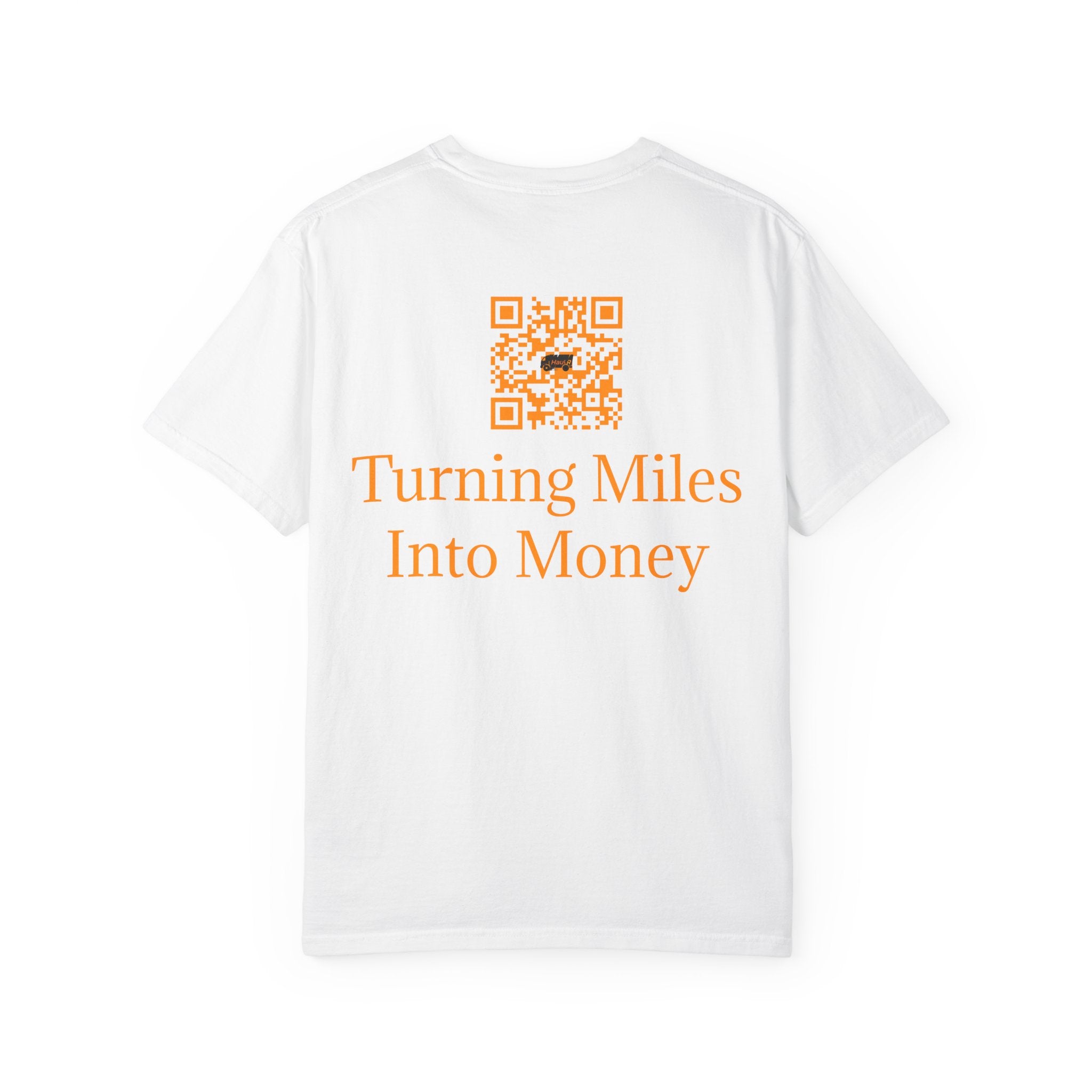 Copy of Copy of HaulR Logo T-Shirt with Back QR Code