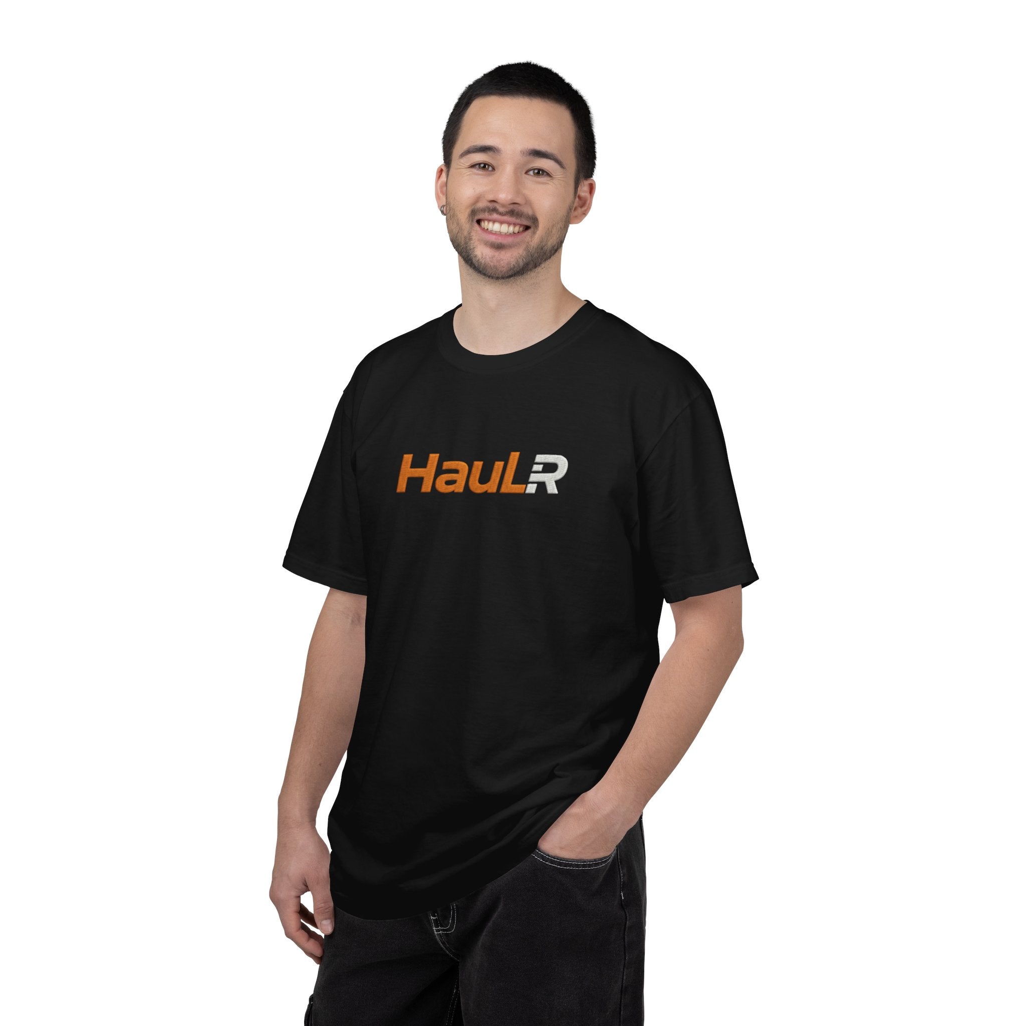 HaulR Logo T-Shirt — "Join the Team" QR Back Tee