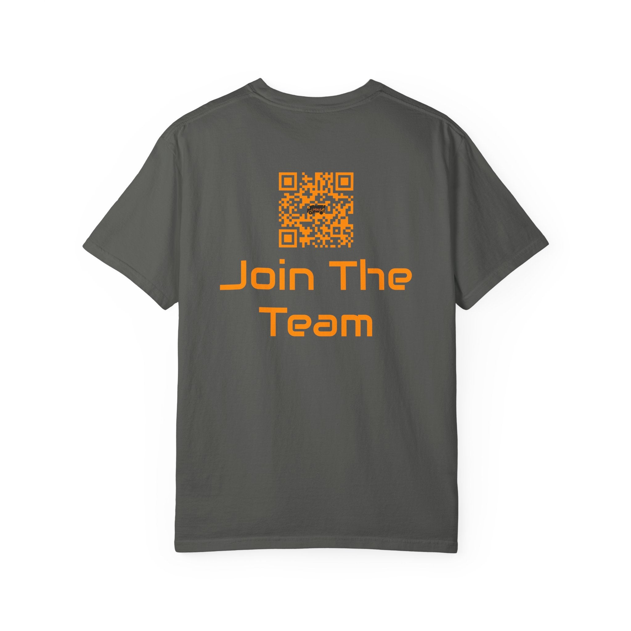 HaulR Logo T-Shirt — "Join the Team" QR Back Tee