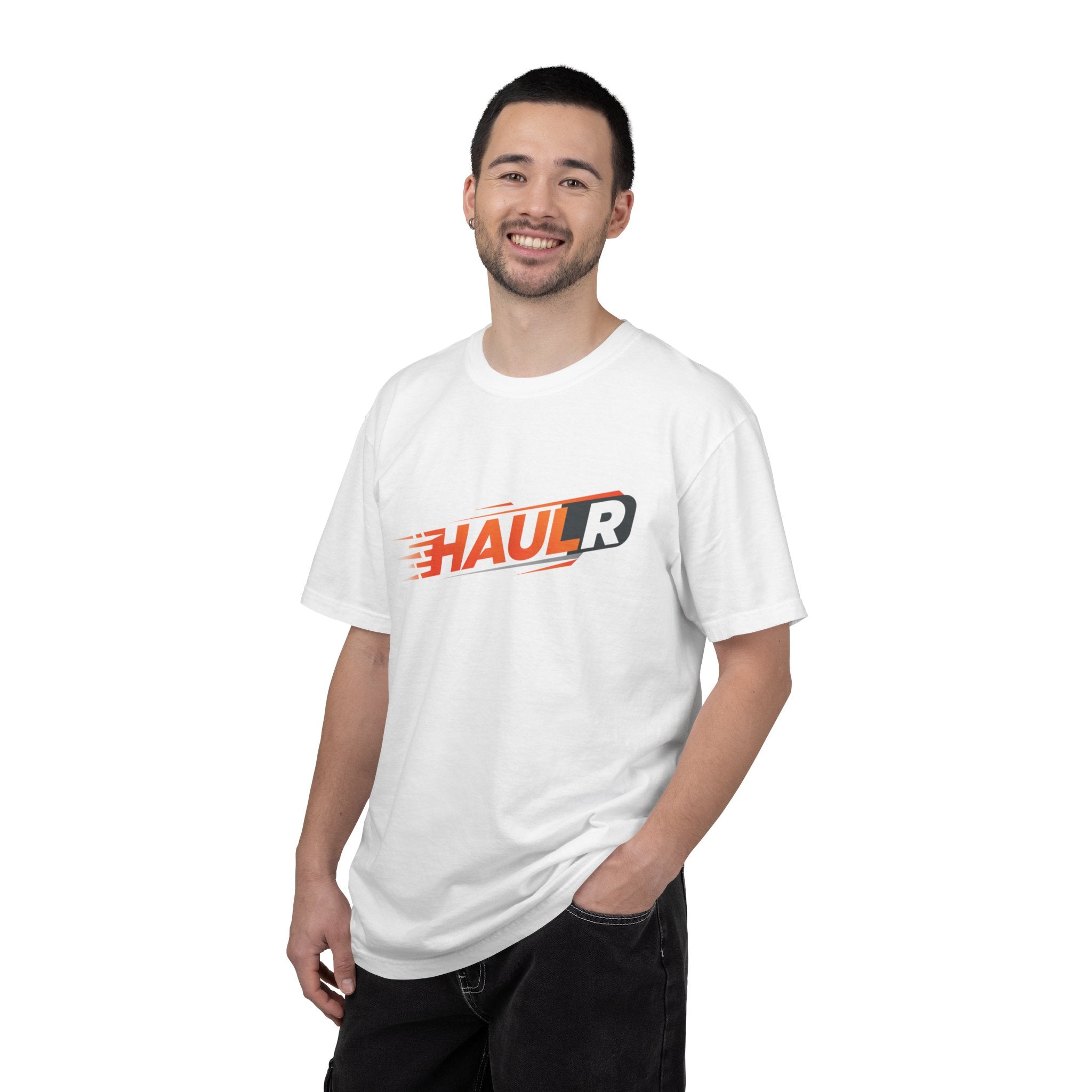 Copy of Copy of HaulR Logo T-Shirt with Back QR Code