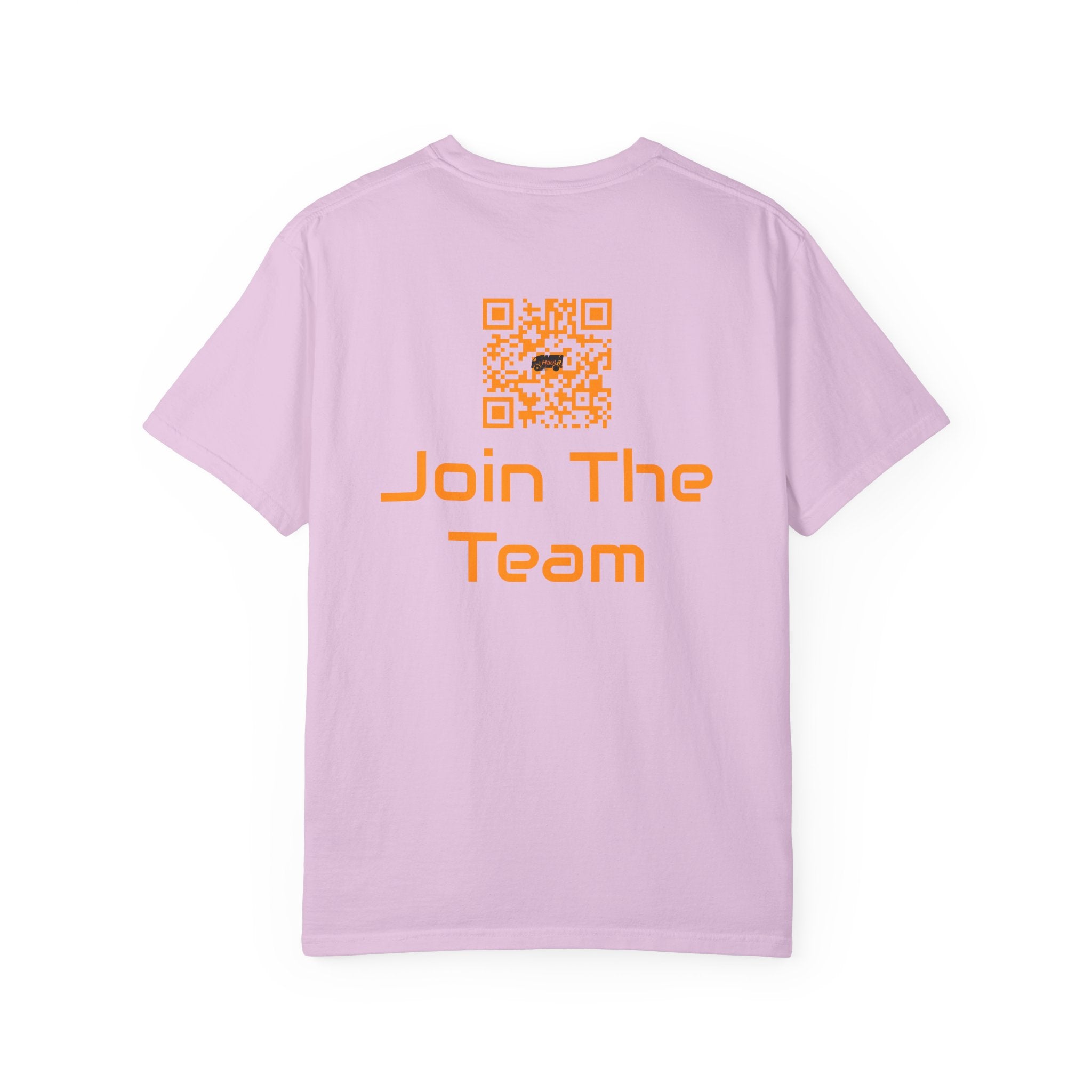 HaulR Logo T-Shirt — "Join the Team" QR Back Tee