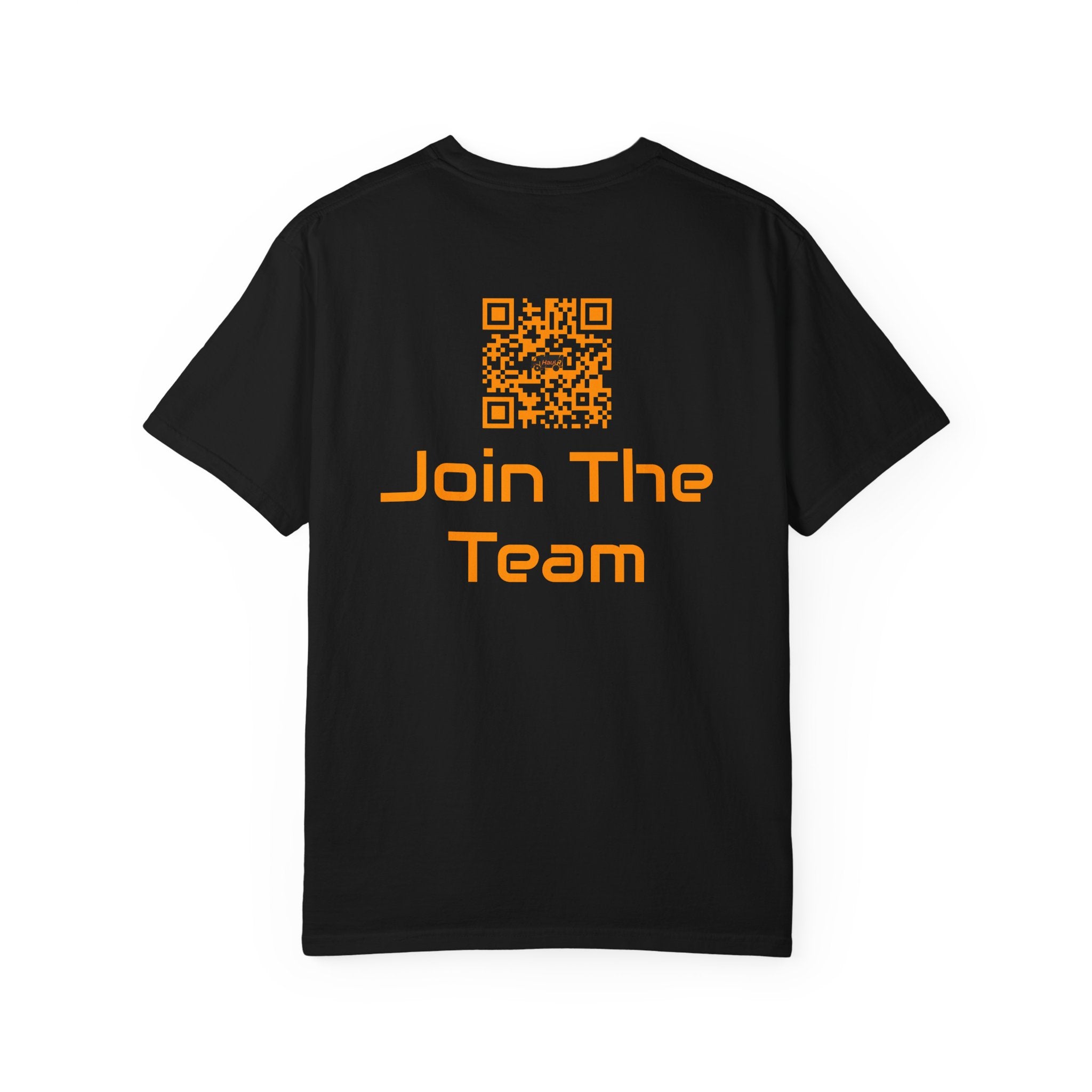 HaulR Logo T-Shirt — "Join the Team" QR Back Tee